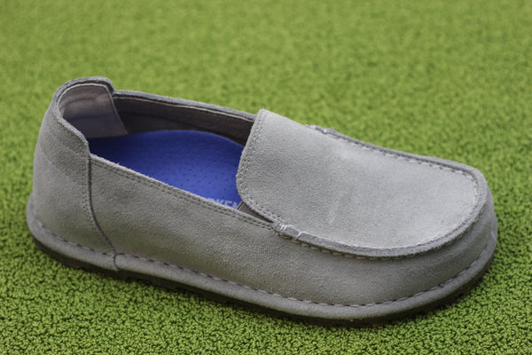 Women's Utti Slip On - Sage Suede Side Angle View