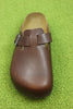 Birkenstock Unisex Boston Grip Clog - Roast Leather Toip View