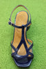 Women's Ryona Sandal - Navy Patent Leather Top View