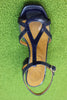 Women's Ryona Sandal - Navy Patent Leather Top View