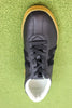 Karhu Unisex Trampas Sneaker - Jet Black Leather Top View