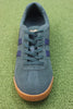 Men's Harrier Sneaker - Evergreen/Navy Suede/Leather Top View