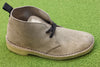 Men's Desert Boot - Wolf Suede Side Angle View