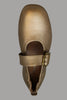 Womens 21743 Mary Jane -Gold Leather Top View