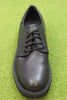 Mens Norman Oxford - Black Leather Top View