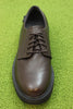 Mens Norman Oxford - Brown Leather Top View