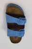 Birkenstock Women's Arizona Sandal - Sky Blue Suede Top View