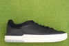 Men's CourtLite2 Run Sneaker - Black Leather Side View