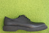Mens Norman Oxford - Black Leather Side View