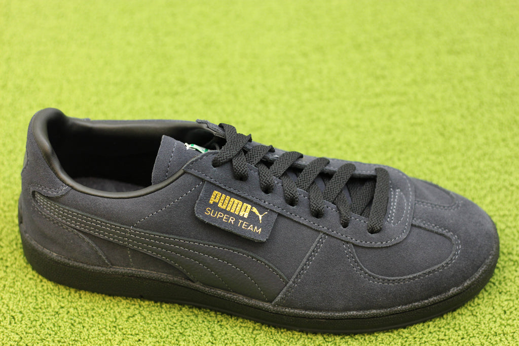 Unisex Superteam SD - Navy Suede Side Angle View