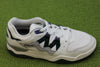 Unisex Fusion XT Sneaker - Wht/Rainforest Leather/Mesh Side Angle View