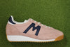 Unisex Mestari Sneaker - Rose/Blue Suede/Nylon Side View