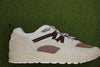 Unisex Fusion 2.0 Sneaker - Dove/Cappucino Leather/Mesh Side View