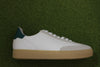 Unisex Bradley Knit Sneaker - White Mesh Side View