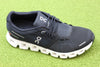 Mens Cloud5 Sneaker - Black/White Mesh Side Angle View