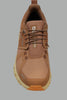Womens Cloud6 Waterproof Sneaker -Sandstone Synthetic Top View