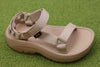 Women's Hurricane XLT Amp Sandal- Sesame Nylon Side Angle View