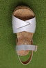 Women's Myrna2.0 Sandal - Silver Leather Top View