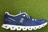 Womens Cloud5 Sneaker - Denim/White Mesh Side View