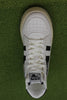 Men's All Court Hi Sneaker - White/Black Leather Top View