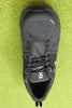 Womens Cloud5 Waterproof Sneaker - All Black Nylon Side Angle View Top View