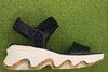 Women's Kinetic Impact Sandal - Black/Chalk Side View