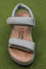Women's Theda Sandal - Sage Leather Top View