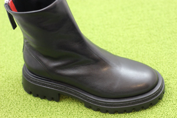 Women's Rama26 Boot - Black Calf Side Angle View