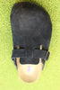 Men's Boston Clog - Black Suede Top View