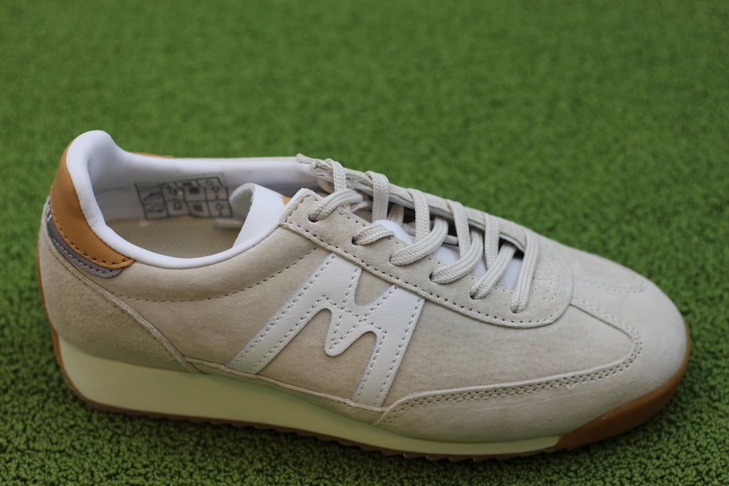 Unisex Mestari Sneaker- Turtle Dove/Bright White Side Angle View