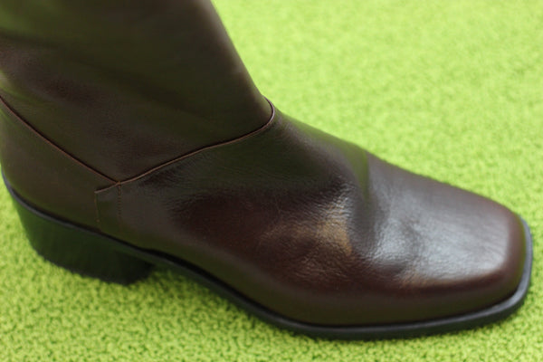 Women's Air Boot - Castagna Leather Side Angle View