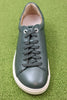 Women's Bend Sneaker - Thyme Leather Top View