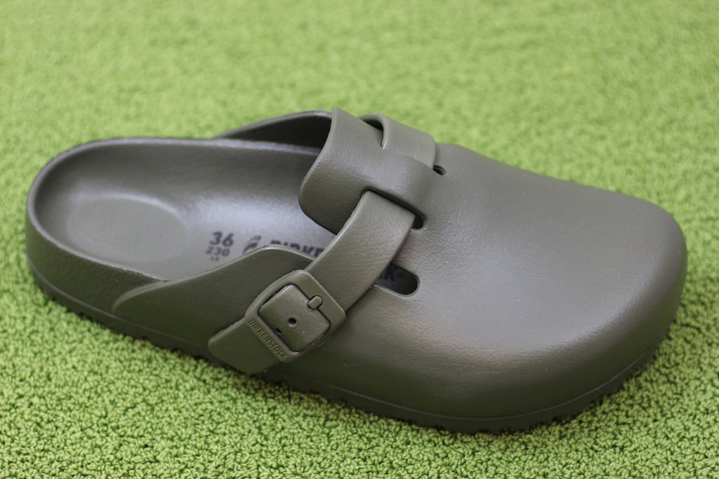 Men's Boston EVA Clog - Khaki EVA Side Angle