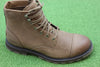 Mens Madson Chore Boot - Velvet Tan Leather Side Angle View
