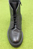 Women's 84303B Lace Boot - Black Calf Top View