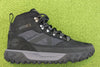 Men's Greenstride Mid WP Boot - Black Leather/Nylon Side View