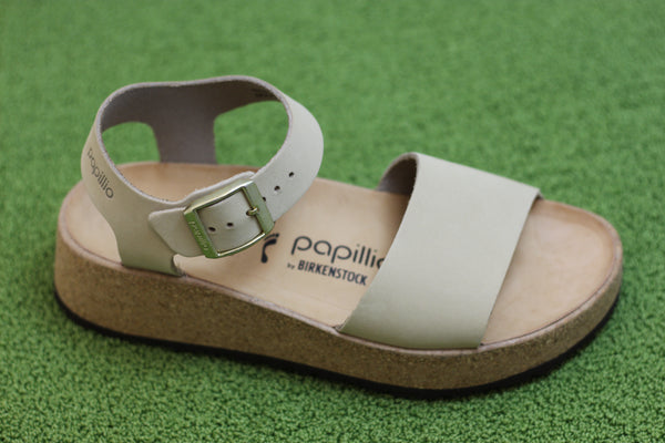 Women's Glenda Sandal - Sandcastle Nubuck Side Angle View