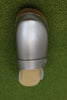 Maguba Women's Berkeley Clog - Silver Leather Top View
