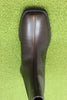 Womens Blanca Zip Boot - Chocolate Leather Top View