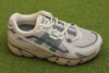 Unisex Super Fulcrum - Icicle/Green Mesh/Leather Side Angle View