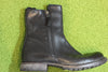 Women's 77403C Zip Boot - Black Calf Side View