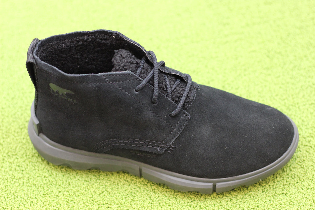 Women's Explorer Next Drift WP Boot - Black Suede Side Angle View
