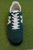 Unisex Mestari Sneaker - Posey Green/White Suede/Leather Top View