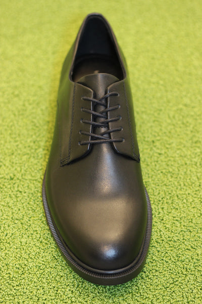 Womens Amina Oxford- Black Leather Top View