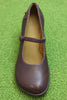 Womens Kora MJ Pump - Beizos Leather Top View