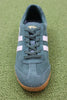 Women's Harrier Sneaker - Evergreen/Off White Suede/Leather Top