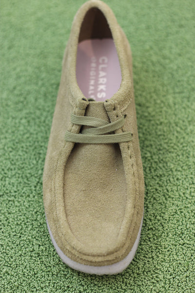 Women's Wallabee - Mid Green Suede