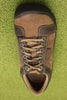 Keen Men's Austin Casual Waterproof Shoe- Brown Leather Side Angle View