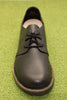Men's Uppsala Low Oxford - Black Leather Top View