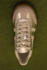 Women's Viper Sneaker - Silver/Off White Leather/Suede Top View